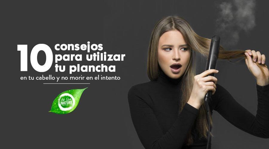 ¿USAS PLANCHA PARA ALISARTE EL CABELLO?